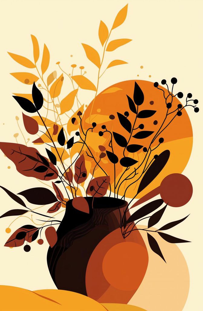 Plakat 56,6x86,4cm Obststrauß