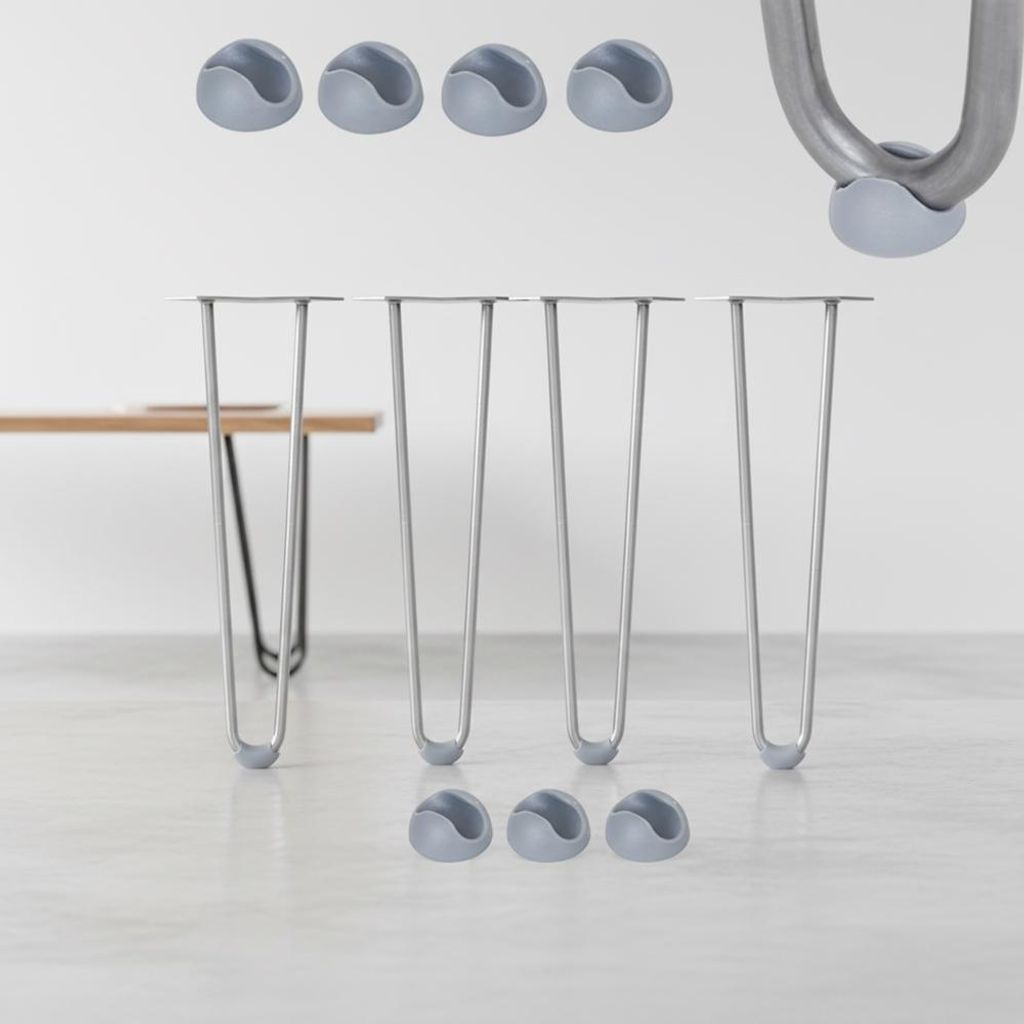 Pieds de table 4x Hairpin 30 cm Pieds en épingle à cheveux Image du produit 