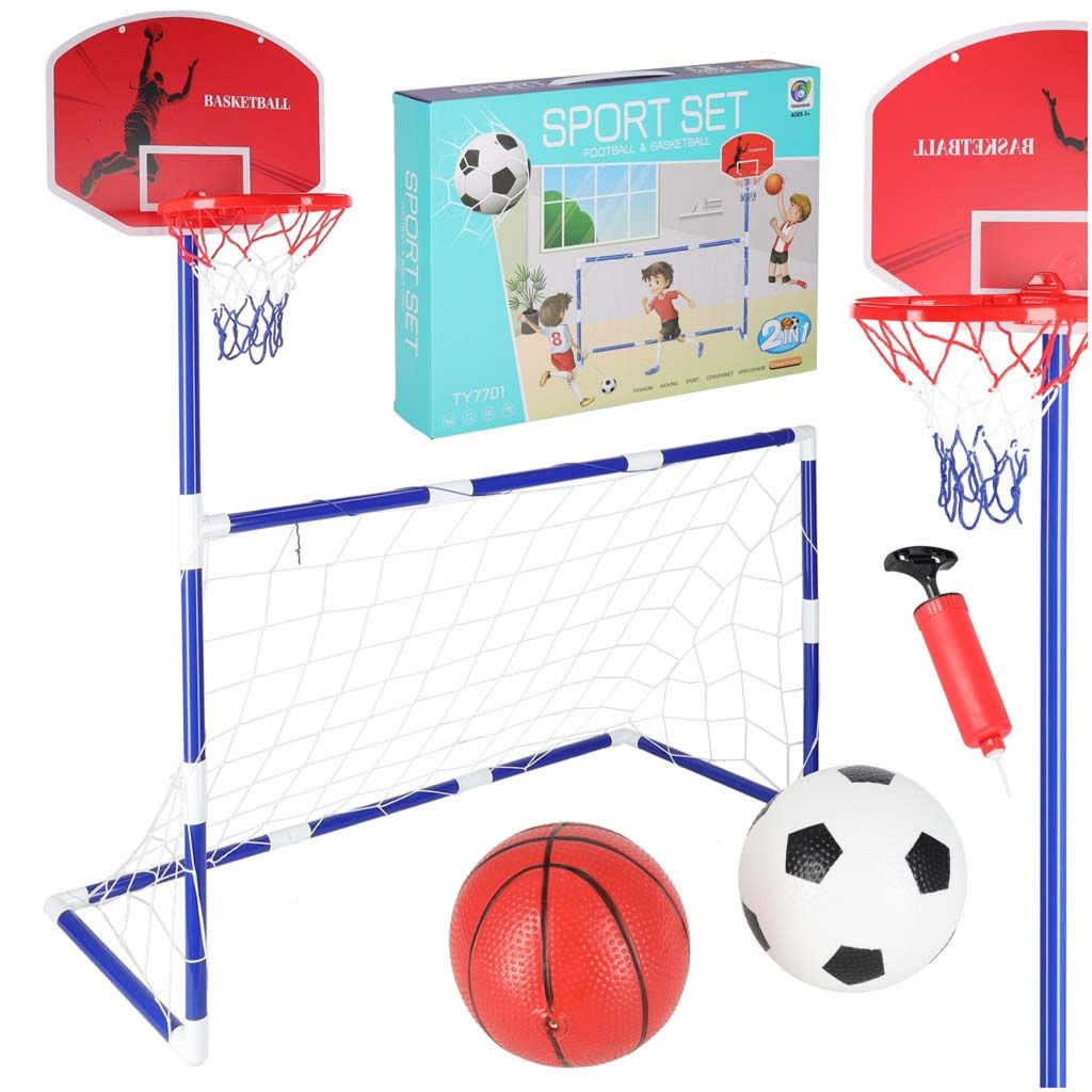 But de football, panneau de basket-ball, jeu de Image du produit 