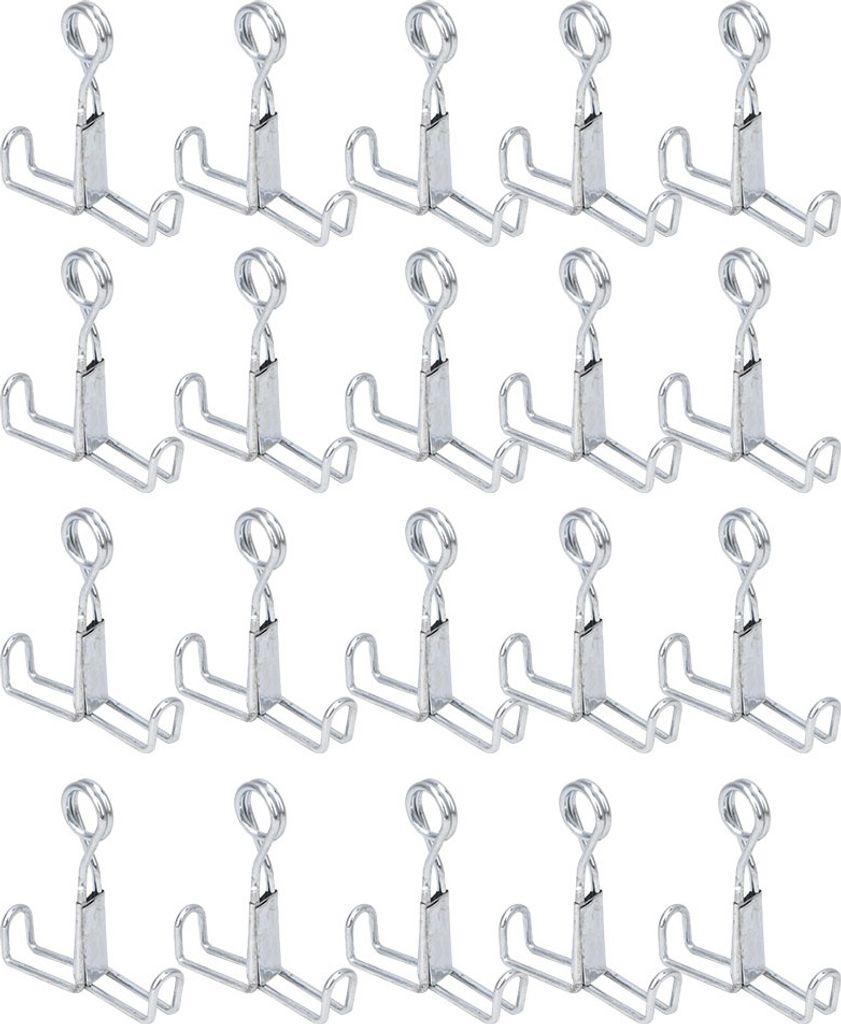 Edelstahl-Schlauchschelle, 20 Stück, Federkraft, für Latex-, Gummischläuche, Abdichtung, wasserdicht