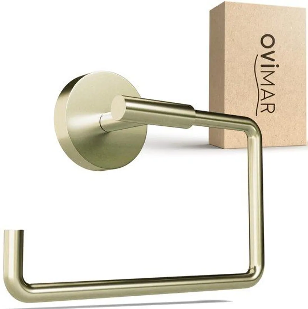 Dévidoir papier toilette or inoxydable avec couvercle silencieux amorti