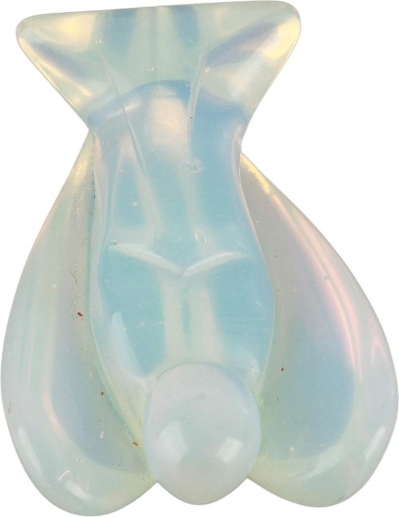 Mit natürlicher Energie aufgeladener Schutzengel-Kristall-Heilstein als Geschenk (Opal)