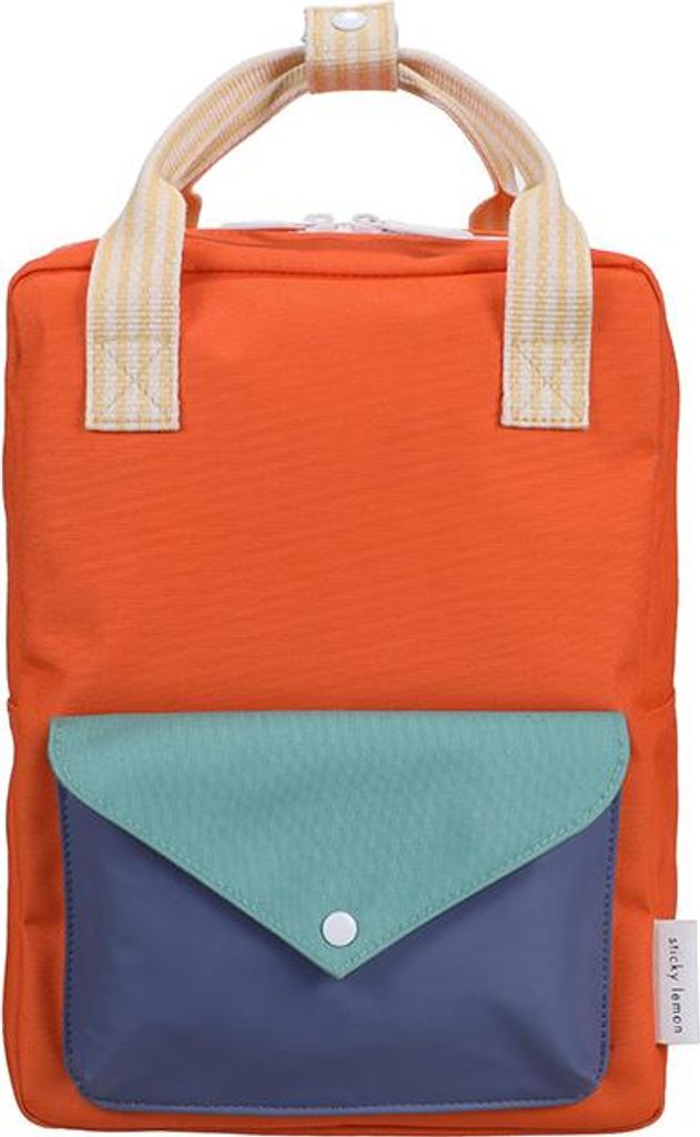 Sticky Lemon backpack medium | wonders | envelope | lifebuoy orange