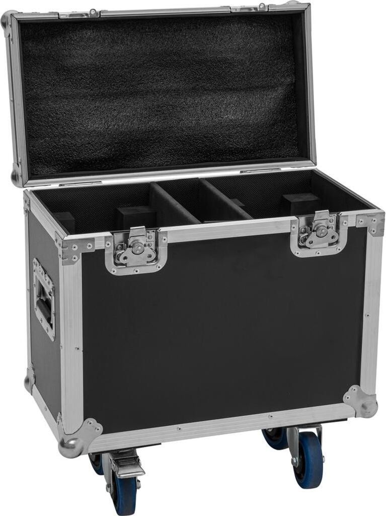 ROADINGER Flightcase 2x TMH-B120 mit Rollen (31001069)