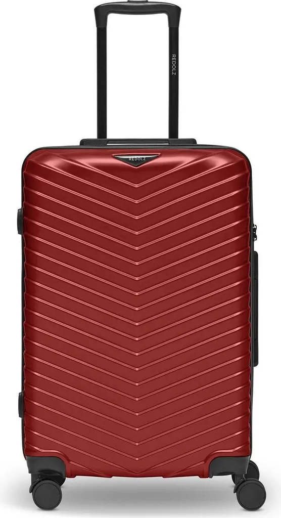 REDOLZ Essentials 18 Trolley - Recensione Tecnica Valigia Rigida Rosso