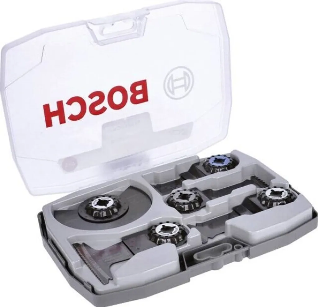 Bosch 2608664131 Starlock Set 5 Lame Multitool Professionale Taglio Legno Metallo - 21