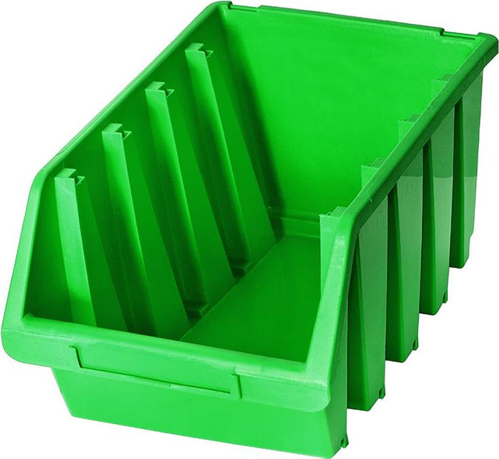 Plastový box Ergobox 4, zelený 60163 Obrázok produktu 