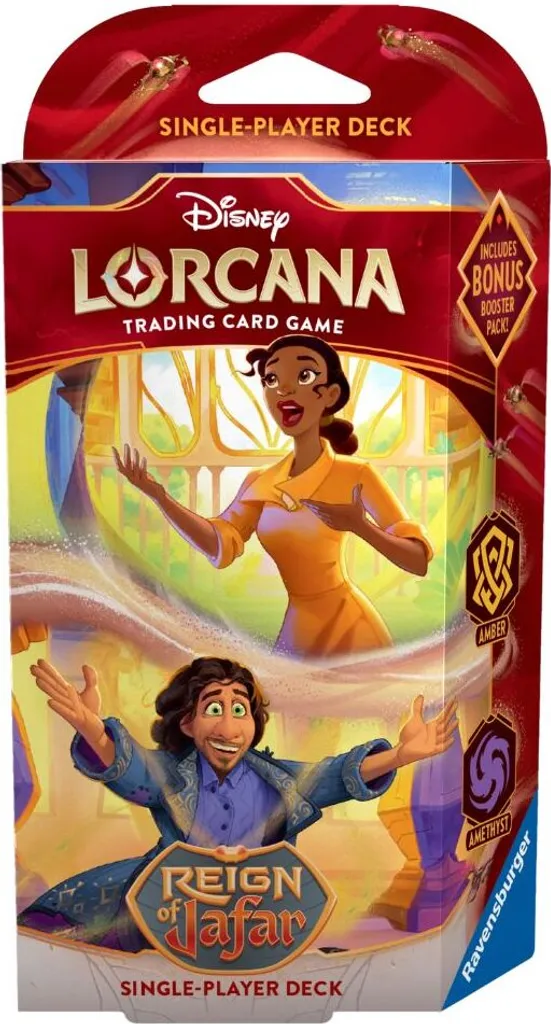 Disney Lorcana Reign of Jafar Deck de démarrage Tiana & Bruno Anglais