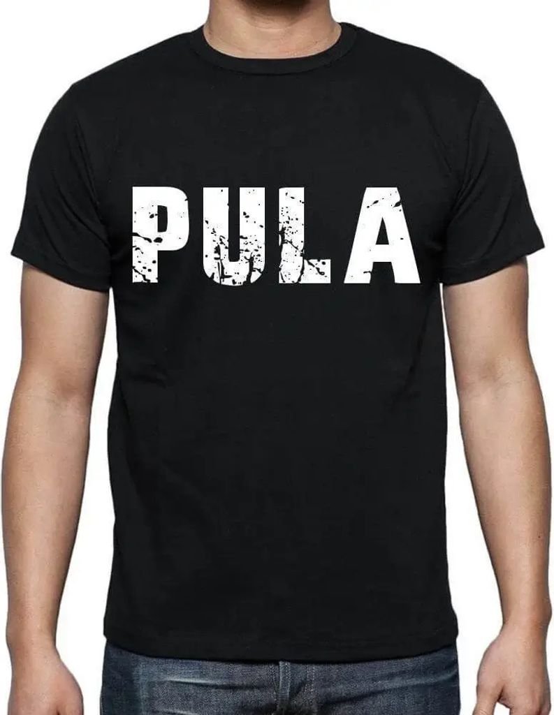 Herren Grafik T-Shirt Pula Öko-Verantwortlich Vintage Jahrgang Kurzarm Lustige Druck Geburtstag Geschenk Mann