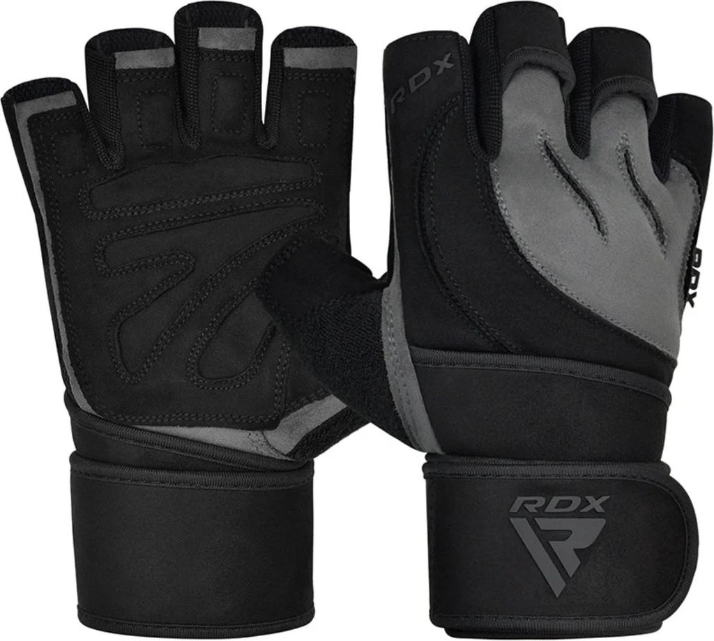RDX Sports Gants de fitness L4 - Gris - XL Image du produit 