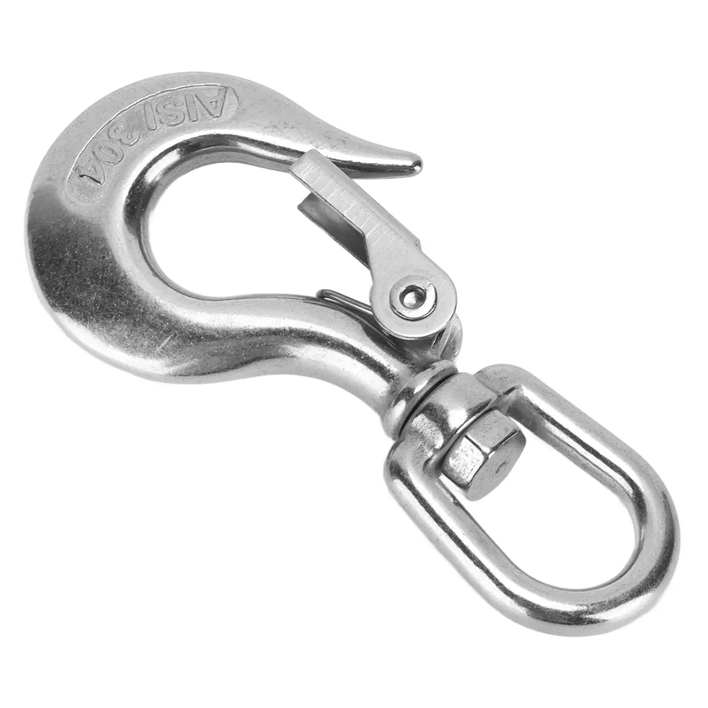 Gancio Girevole di Sicurezza Inox: Soluzioni per Rigging Professionale - 4