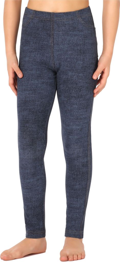 Merry Style Mädchen Lange Leggings MS10-341 (Jeans, 122 cm)