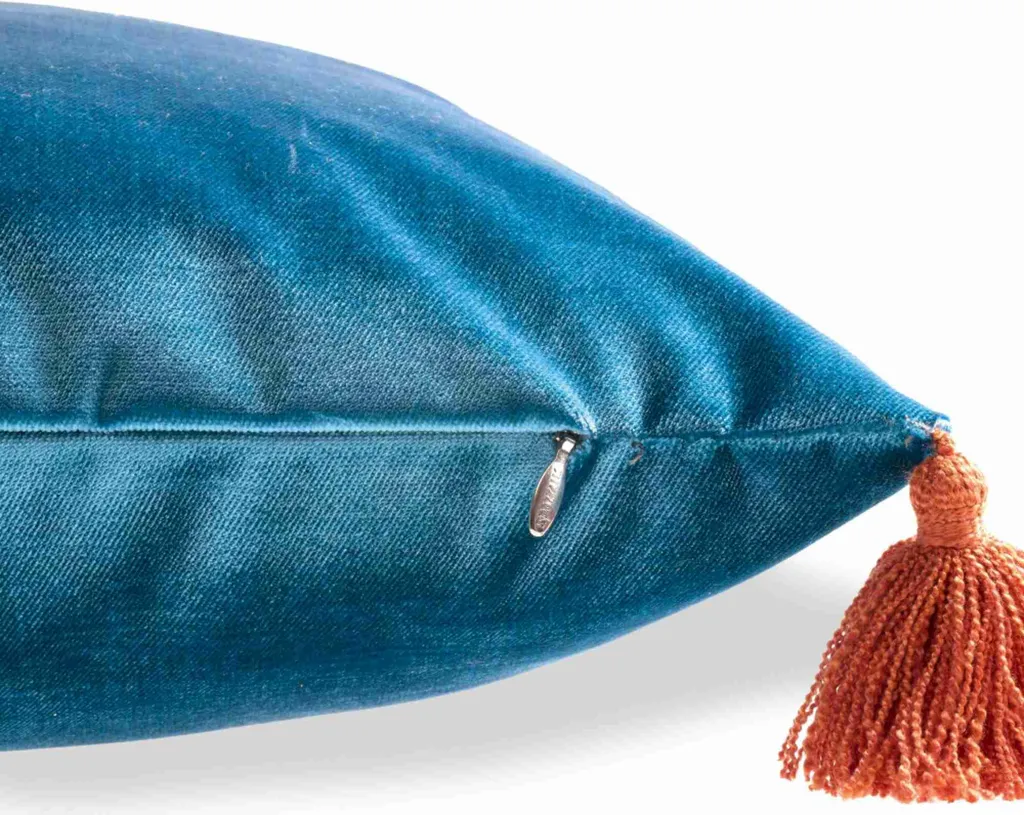 Housse de coussin rectangulaire Sportalm Turquoise 40x60 - Style Kitzbühel