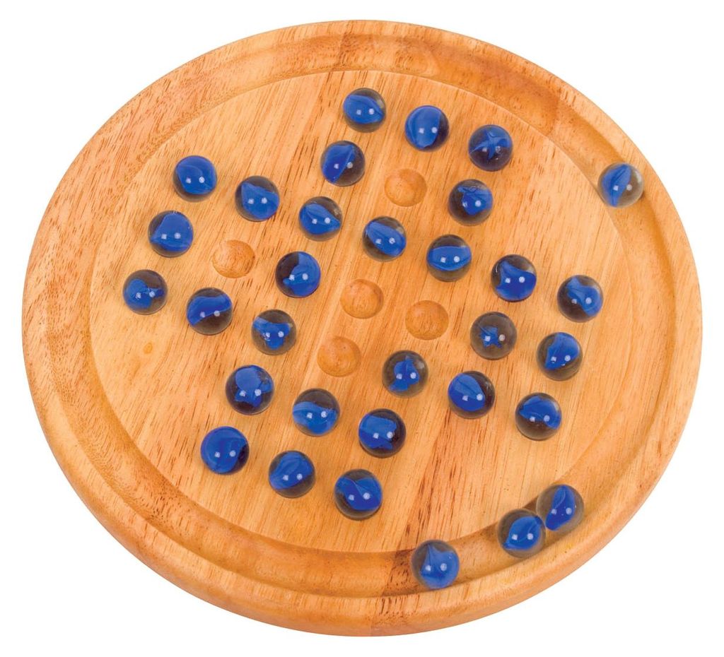 Jeu de solitaire en bois Bigjigs Image du produit 