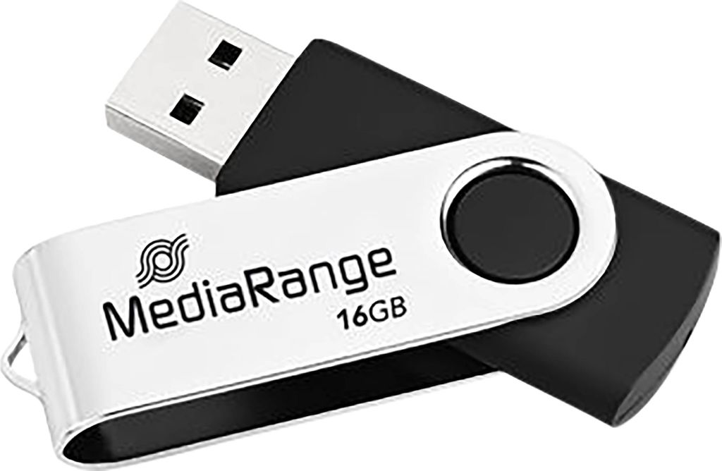 MEDIARANGE USB flash disk MR910-3 USB 2.0, 16 GB, 3 balení Obrázek produktu 