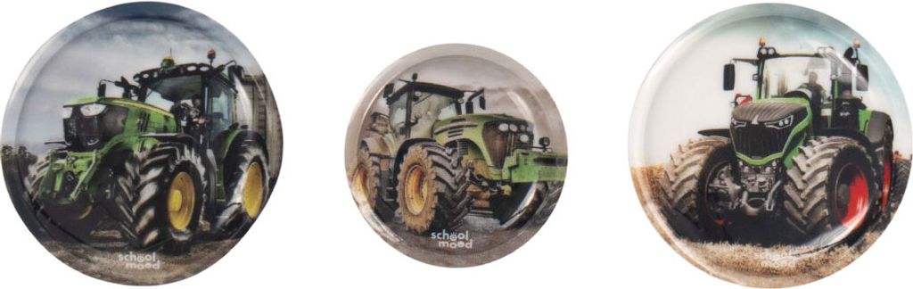 3er Patchy-Set Traktor Produktbild 