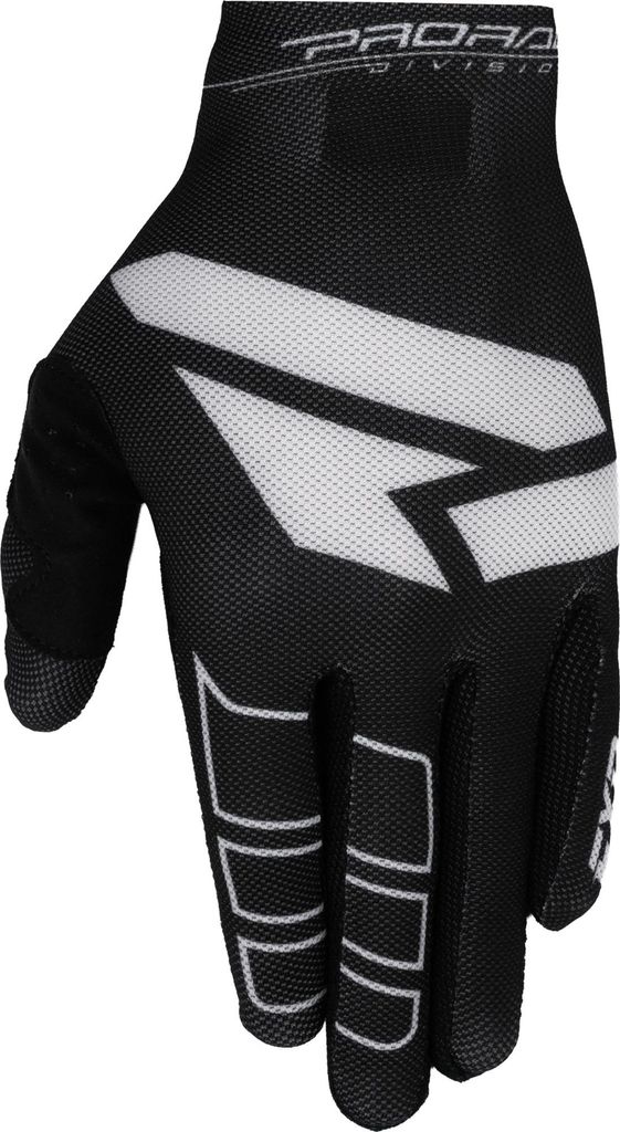 FXR Pro-Fit Air perforierte Motocross Handschuhe, schwarz/weiß, M