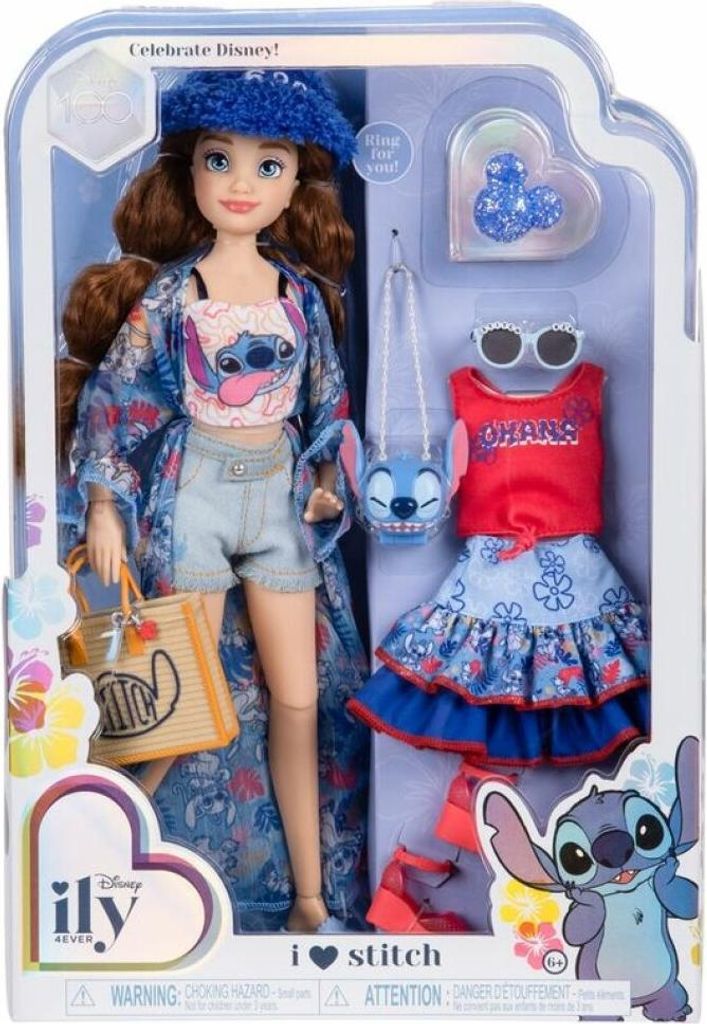 Jakks Pacific - Lalka Disney Stitch ily 4Ever 28cm z akcesoriami