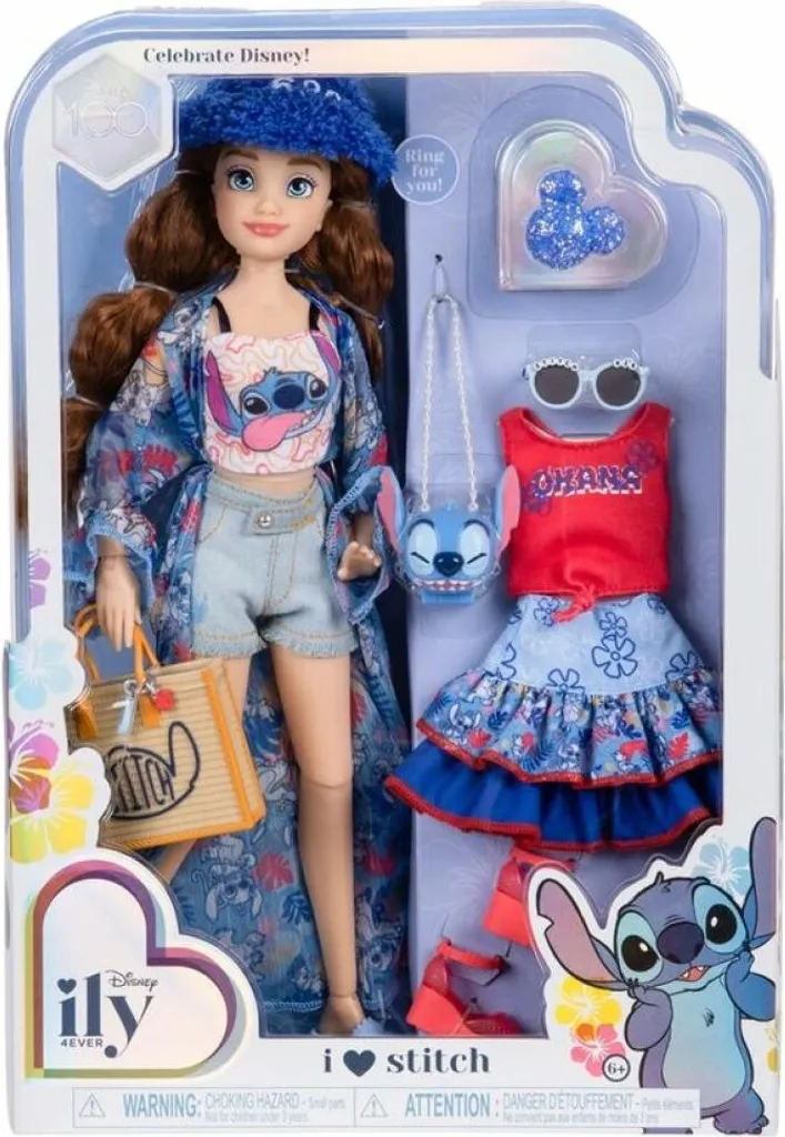 Poupée Disney ILY 4ever inspiré de Stitch 23 avec 2 tenues mix