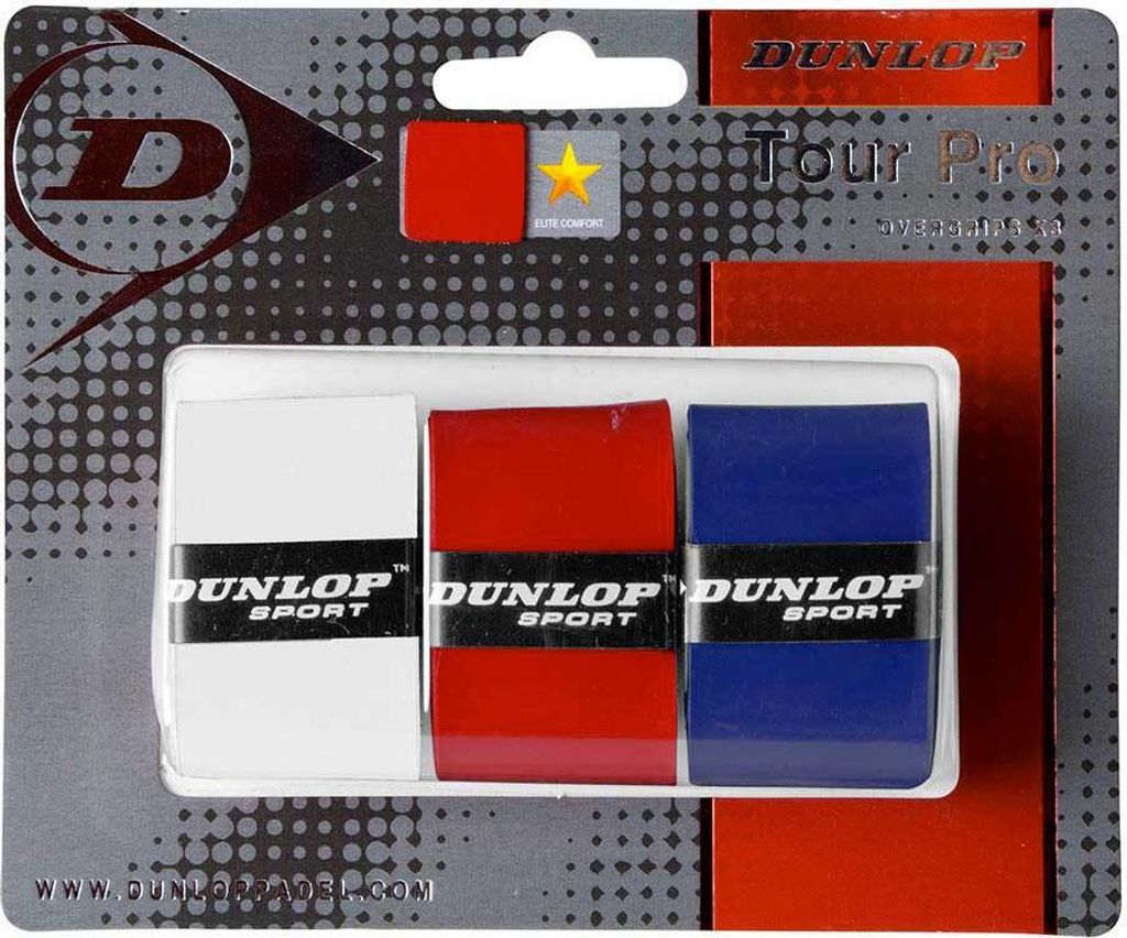 Dunlop Tour Pro Padel Overgrip 60 Einheiten Mehrfarbig Mehrfarbig One Size