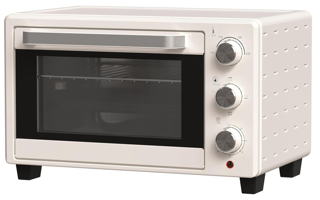 HOMCOM Mini Backofen 21L Pizzaofen Miniofen mit Backblech Produktbild 