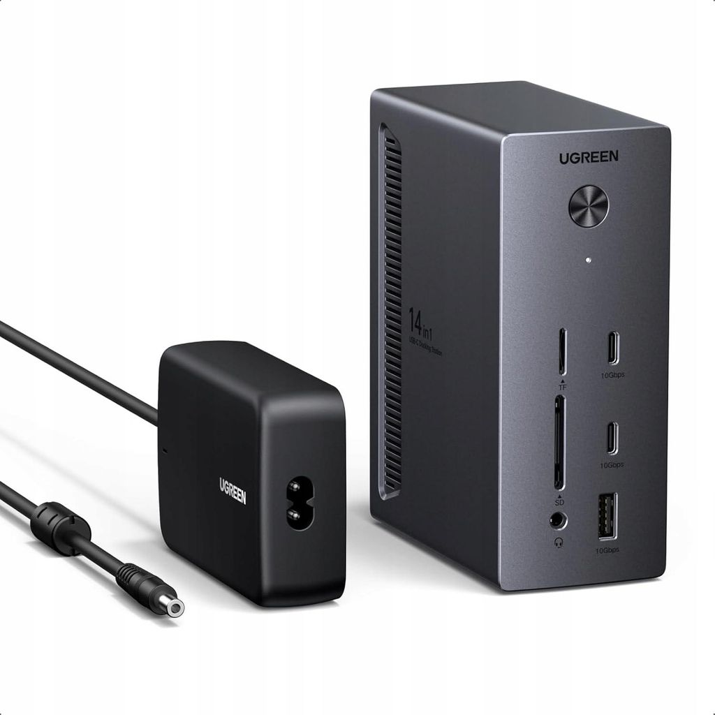 Docking station 14-in-1 con 2 porte USB-C da 10 Gb/s, 3 Immagine del prodotto 