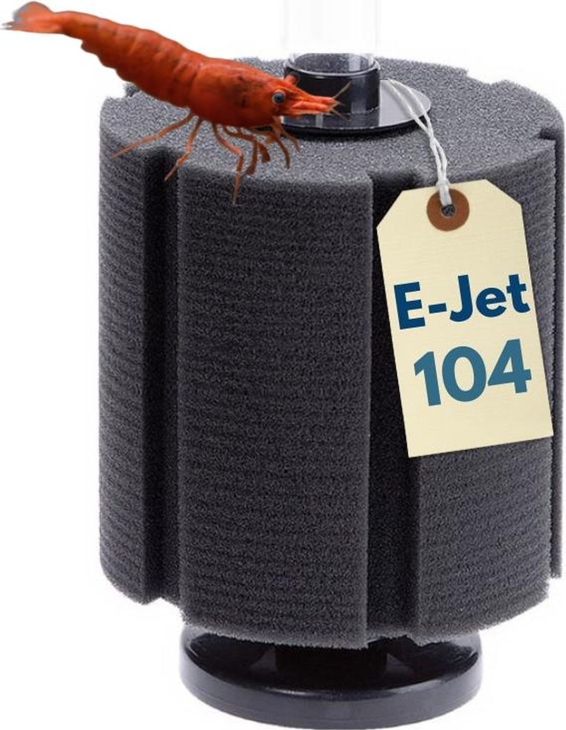 E-JET Aquarium Schwammfilter E-JET 104 Filter