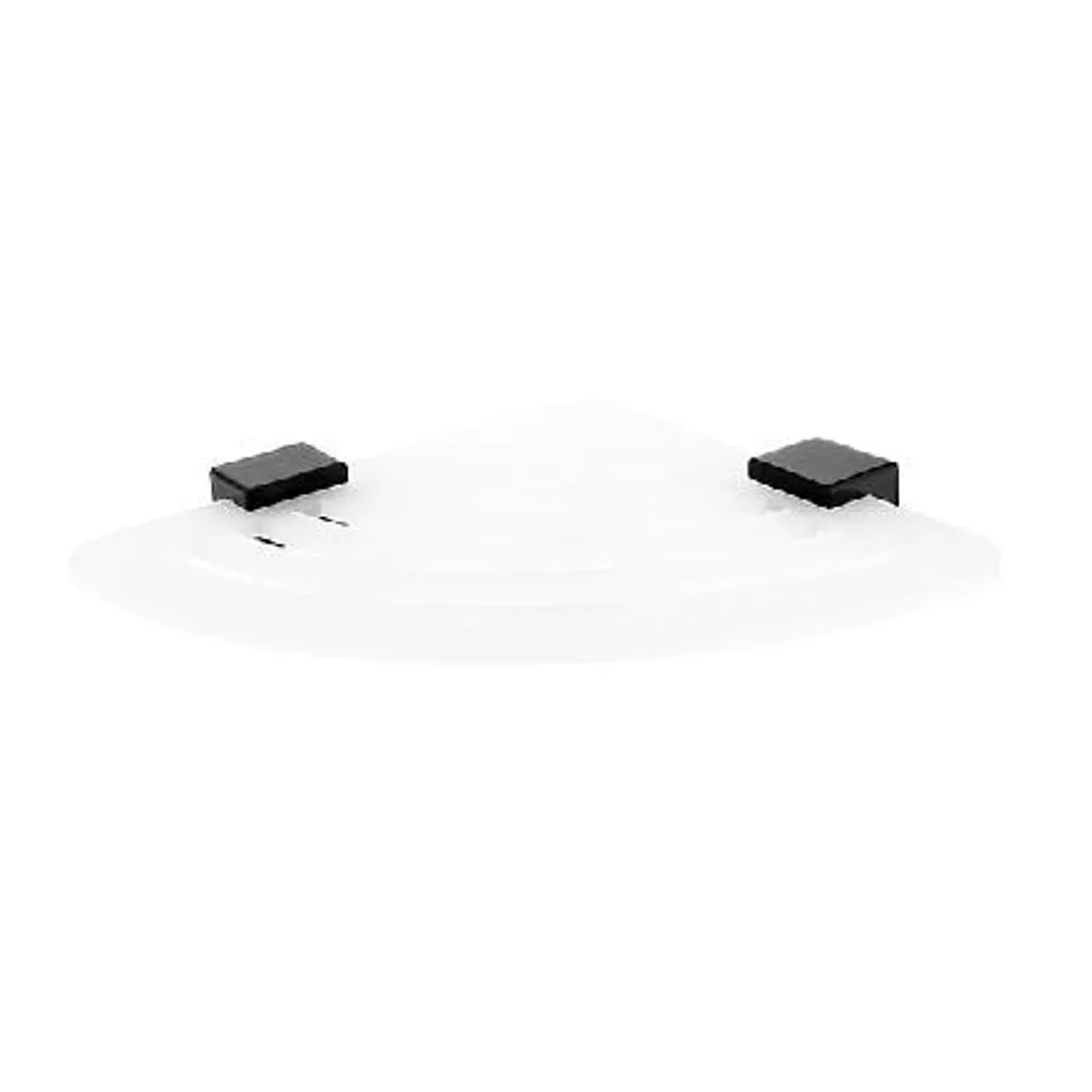 Tablette d'angle IXI KIBO BLACK - Solution Rangement Coins Encombrés