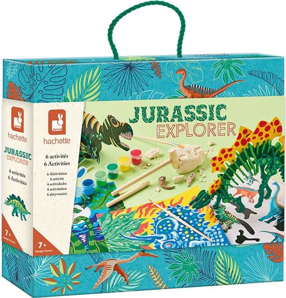 Kit Bricolage Dinosaure Janod Atelier avec Accessoires et Décorations - 5