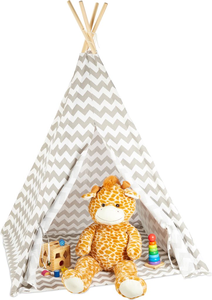 relaxdays Tipi Zelt Kinder