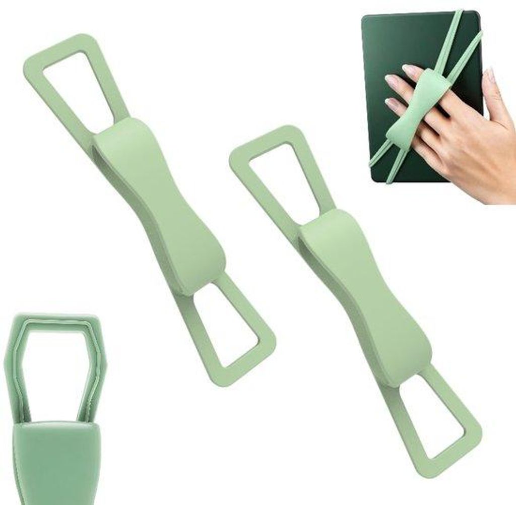 Elastische Smartphone-Halter für Tablets bis 8 Zoll - Universell einsetzbar - Kompatibel mit eReadern - Ideal fürs Bett - Leicht und sicher