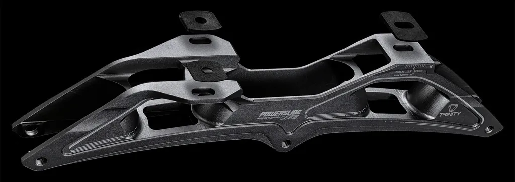 Platines Roller Vitesse Powerslide Core 3x125 Trinity pour Marathon