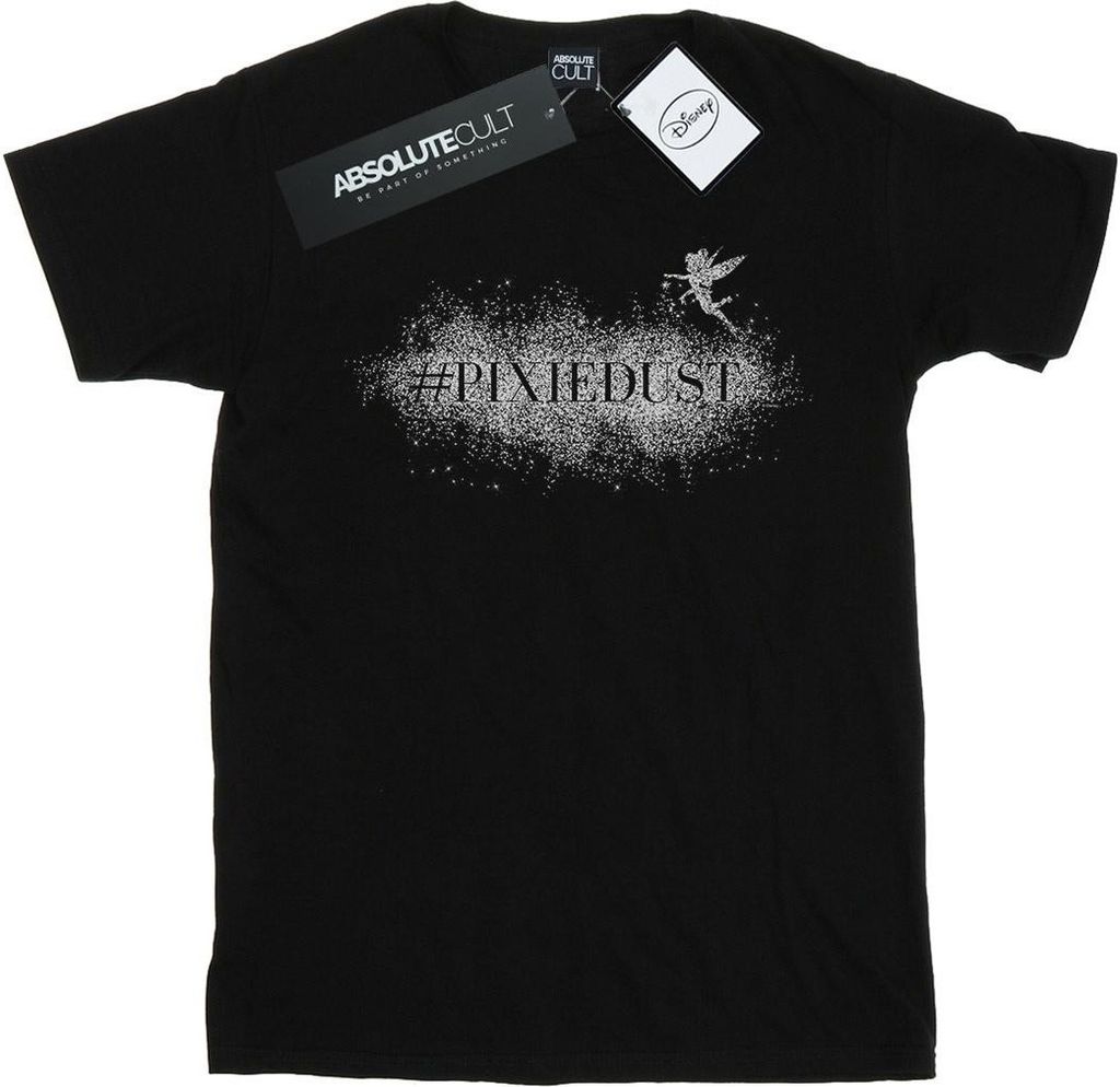Disney - "Pixie Dust" T-Shirt für Damen BI46496 (M) (Schwarz)