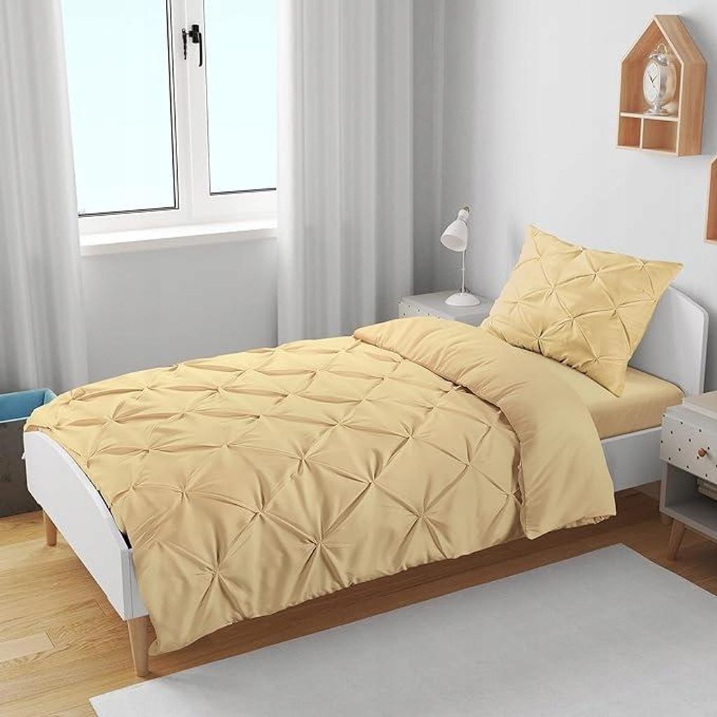 KA Pintuck Pinch Bettwäsche-Set, Bettdecke 135x200 cm, Produktbild 