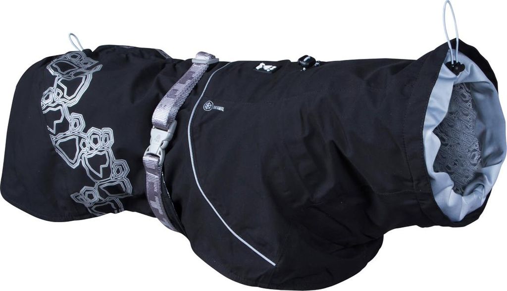 Hurtta Regenmantel Drizzle schwarz, Größe: 20 cm Produktbild 