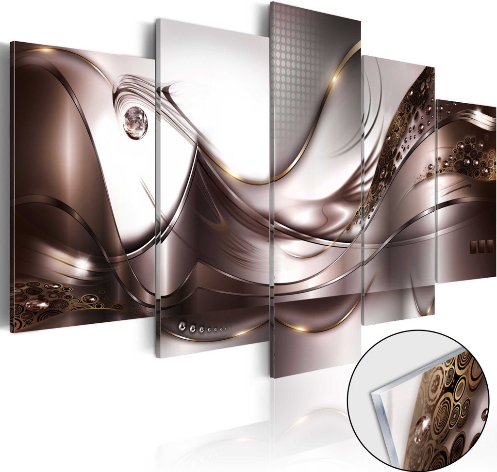 3mm Acrylglasplatte Acrylglasbild - Golden Storm 200x100 cm Produktbild 