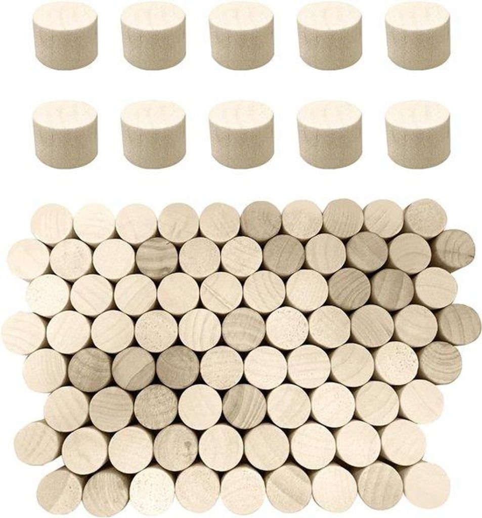 Holzplünnen für Reparaturen 20x15mm 80Stk