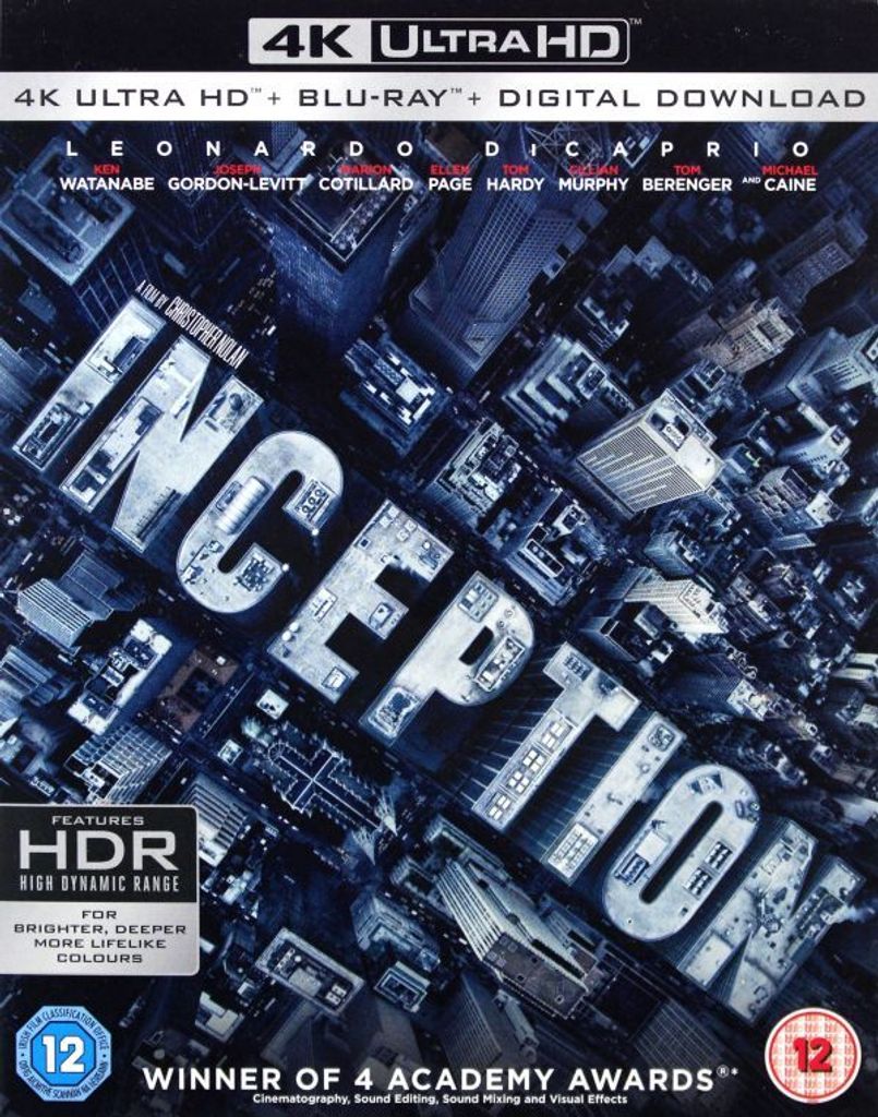 Inception [BLU-RAY 4K+BLU-RAY]