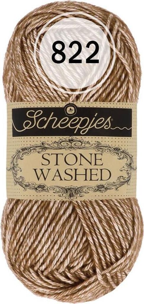 Scheepjes Stone Washed 50g (822) Brown Agate