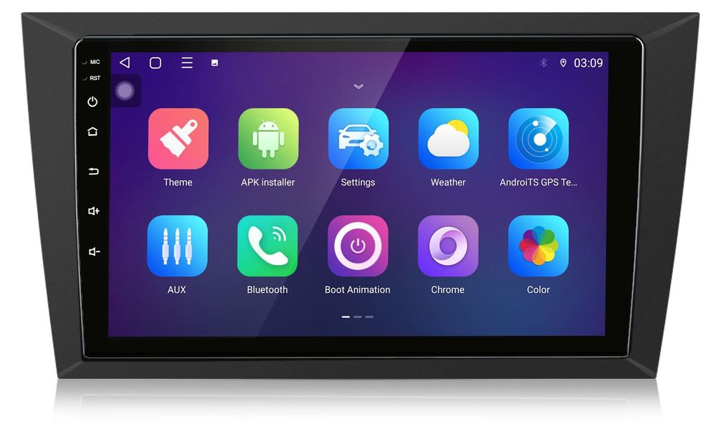 9 Zoll Android Autoradio für VW Golf VI 6 2008-2012 Produktbild 