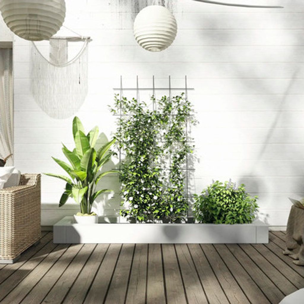 Mříž pro popínavé rostliny 75 x 150 cm antracitová Obrázek produktu 