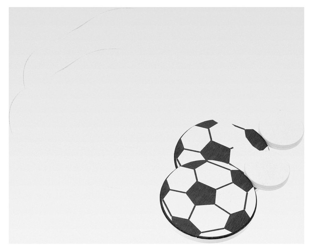 Magnetischer Vorhang-Raffhalter 2er Set Fußball-Design für Fenster ohne Bohren