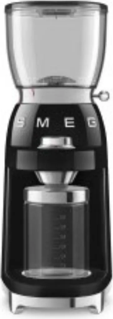 Dites adieu au café fade : moulin à café SMEG CGF11BLEU noir haute précision