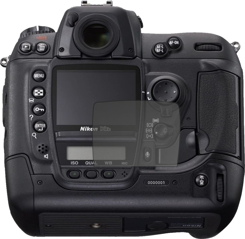 Blickschutzfolie für Nikon D2X matt Schutzfolie Folie Display Schutz dipos