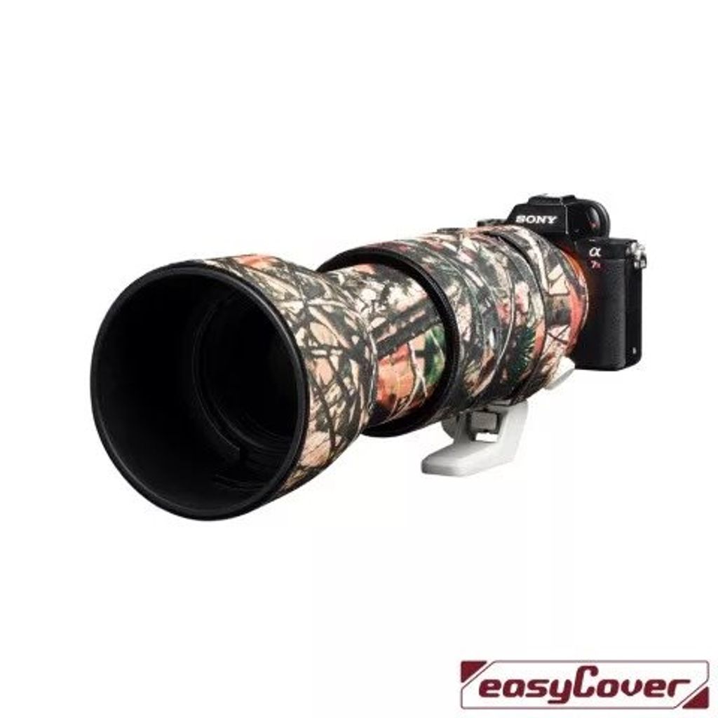 easyCover Lens Oak für Sony Objektiv FE 100-400 f/4.5-5.6 GM OSS wald campuflage