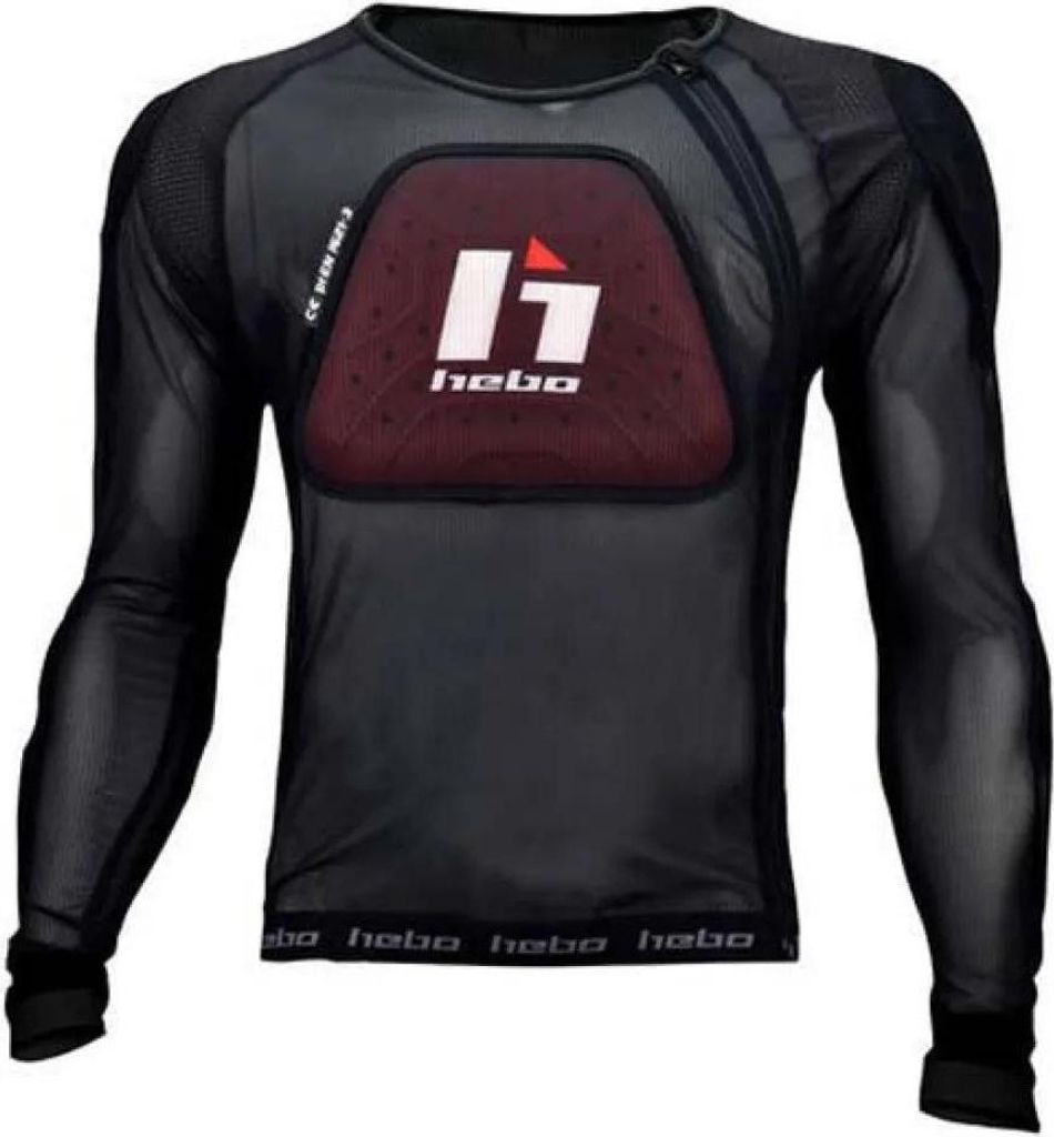 Hebo Defender Pro Langarm-schutz-t-shirt Schwarz XS-S Schwarz XS-S