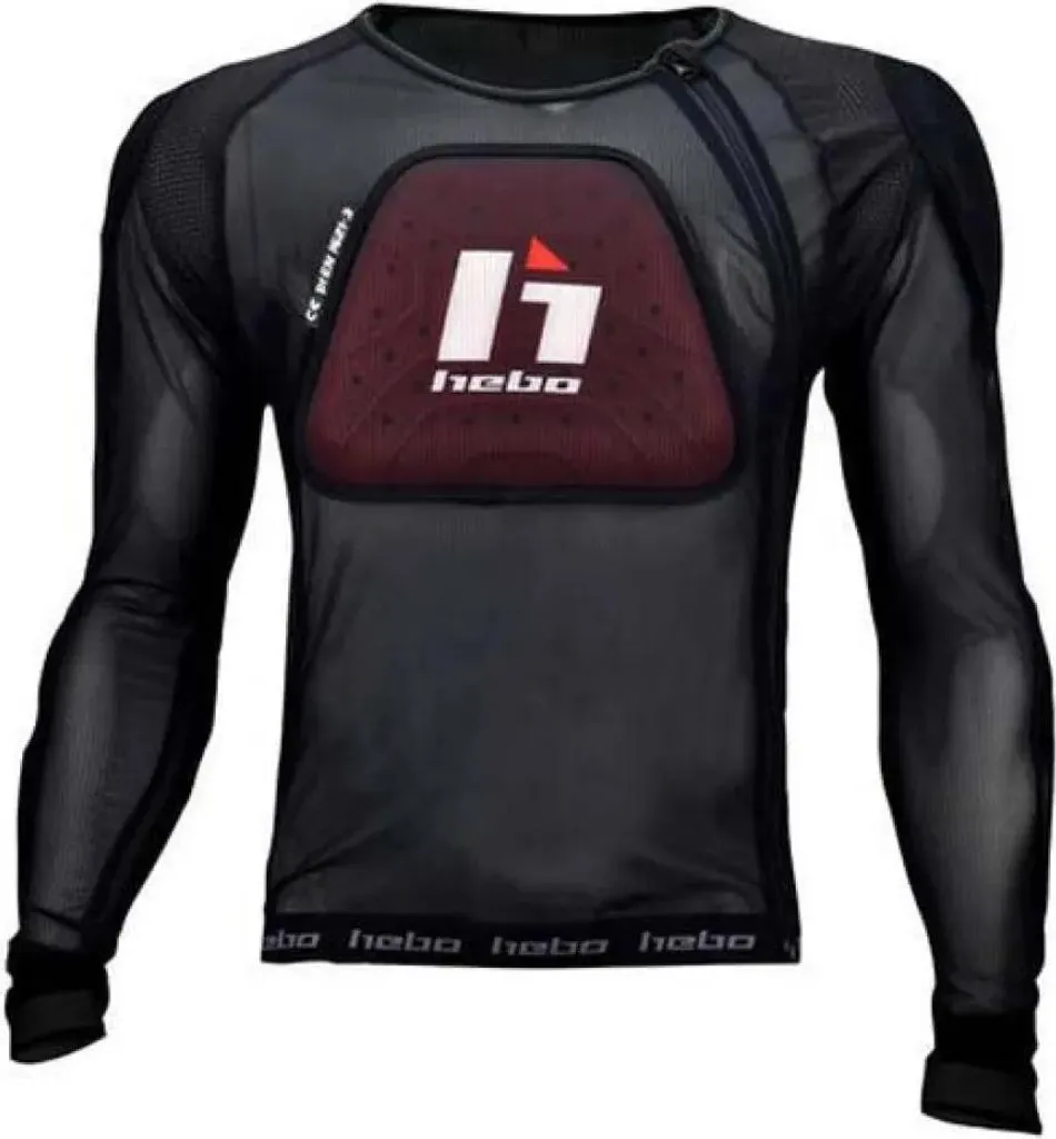 Hebo Defender Pro T-shirt de Protection Manches Longues Noir XS-S
