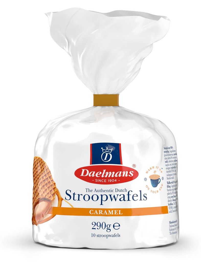 Daelmans Stroopwafels Karamell-Waffeln, 8er Pack Produktbild 