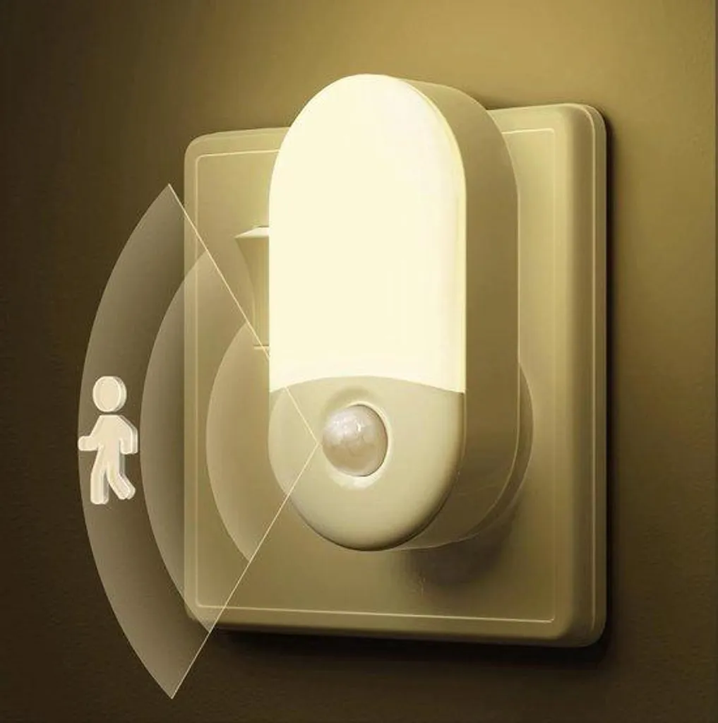 Lampe Détecteur de Mouvement avec Intensité Variable et Finition Unique