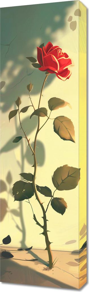 Bild 30x100cm Zartheit